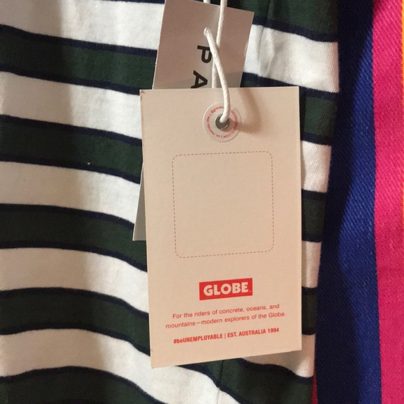 NWT striped globe s/s - Picture 2 of 4